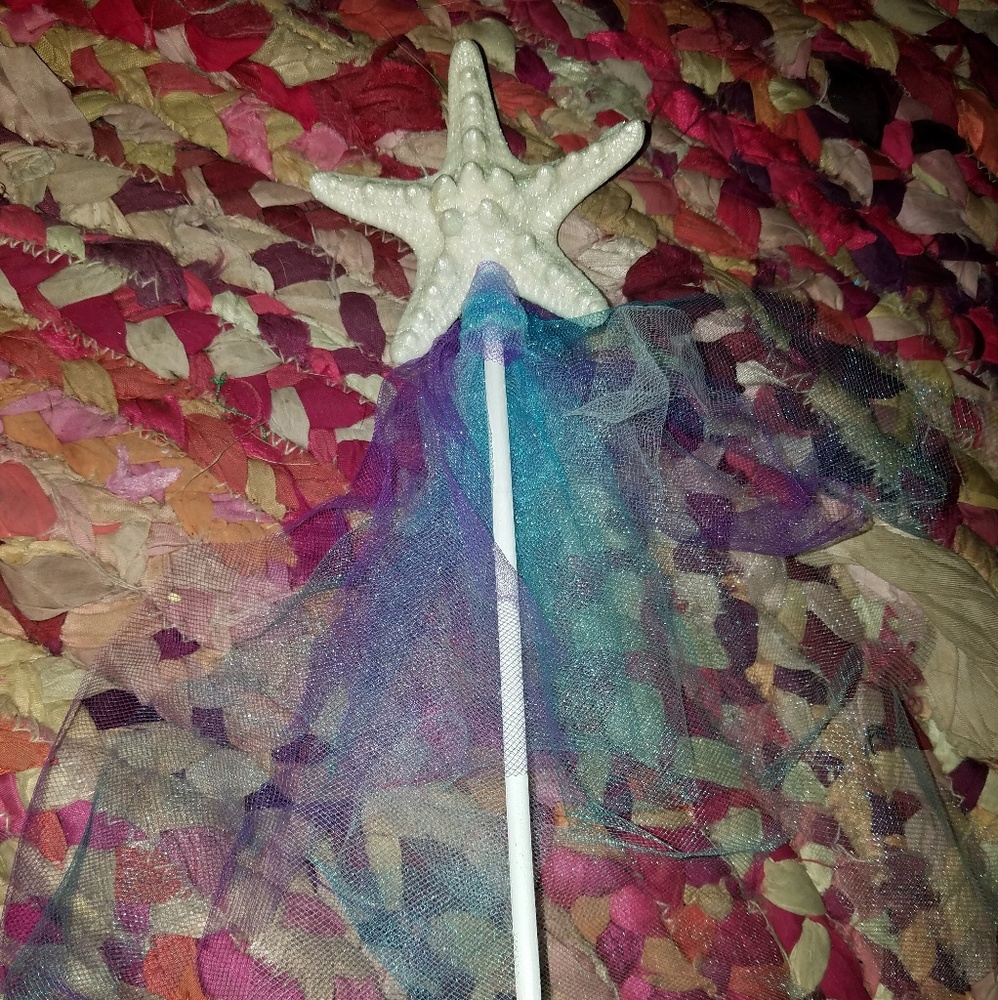 Mermaid Starfish Wand